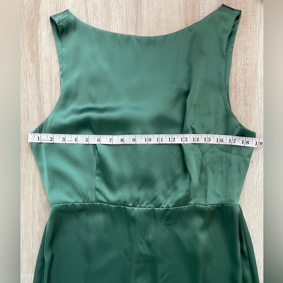 REFORMATION ZYA SILK DRESS 12 - Picture 10 of 13